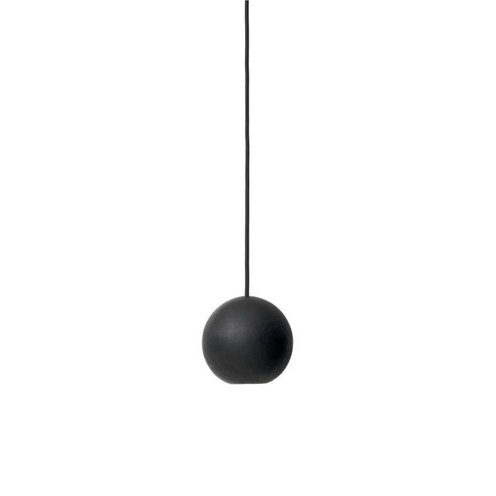 Liuku Glass Pendant - Black Stain Lacquered - Mater - Pendants - Ball - No Shade - HORNE