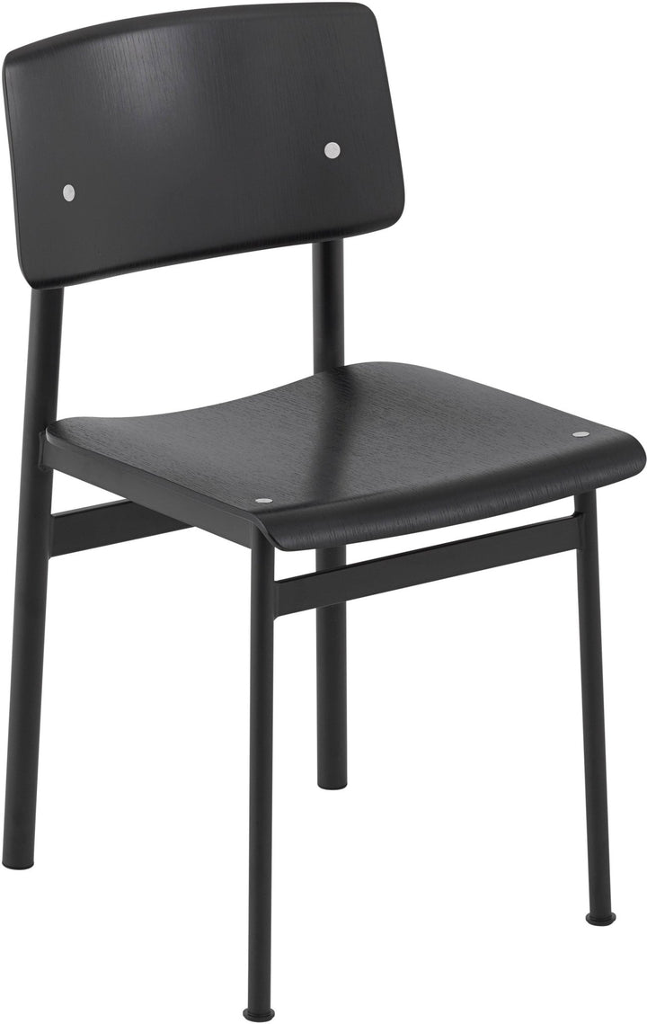 Loft Chair - Muuto - Chairs - Black Frame & Black Seat - HORNE