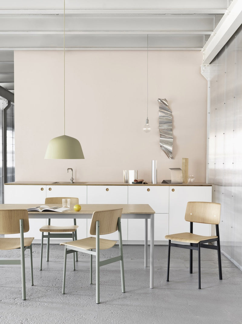 Loft Chair - Muuto - Chairs - Black Frame & Oak Seat - HORNE