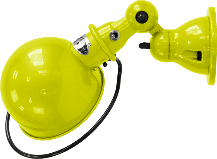 Loft Wall Sconce - D1000X - Glossy Finish - Jielde - Wall Sconces - No Switch - Yellow Sulfur - RAL1016 - HORNE