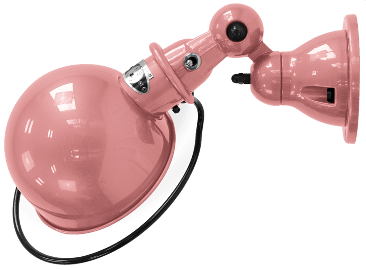 Loft Wall Sconce - D1000X - Glossy Finish - Jielde - Wall Sconces - No Switch - Old Rose - RAL 3014 - HORNE