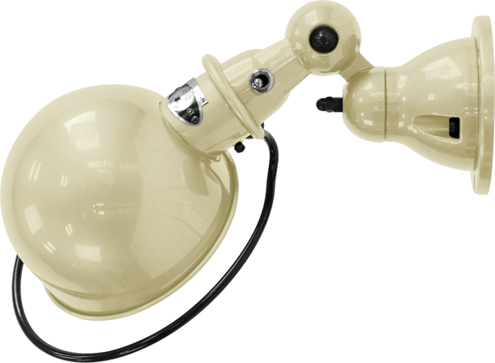 Loft Wall Sconce - D1000X - Glossy Finish - Jielde - Wall Sconces - No Switch - Ivory - RAL1015 - HORNE