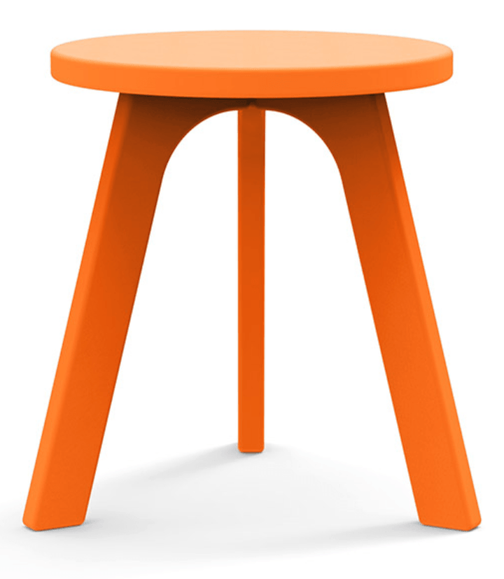 Loll Milk Stool - Loll Designs - Outdoor Furniture - Sunset Orange - HORNE