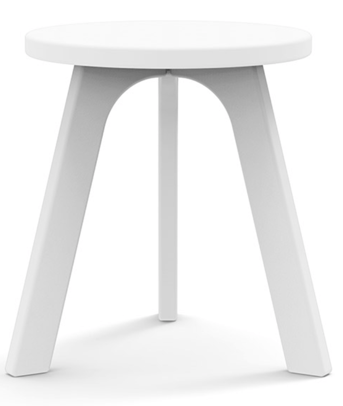 Loll Milk Stool - Loll Designs - Outdoor Furniture - Cloud White - HORNE