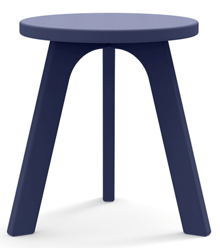 Loll Milk Stool - Loll Designs - Outdoor Furniture - Navy Blue - HORNE
