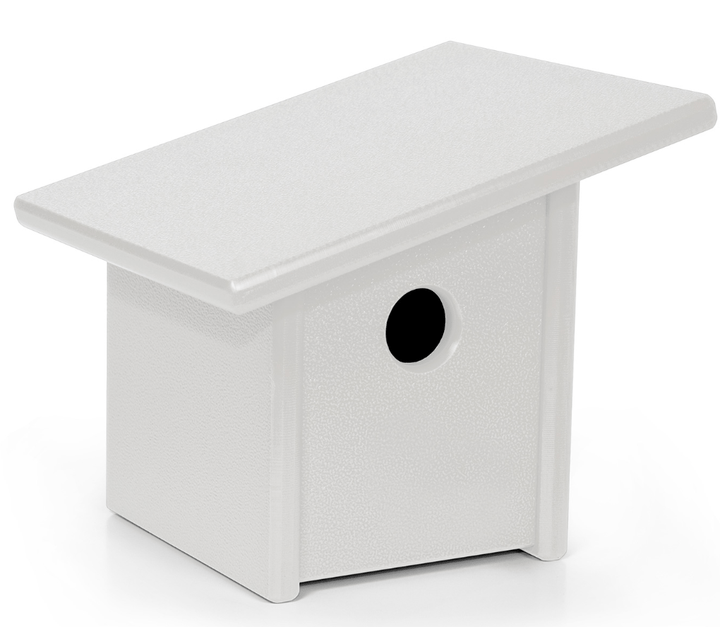 Loll Pitch Birdhouse - Loll Designs - Outdoor Accessories - Cloud White - HORNE
