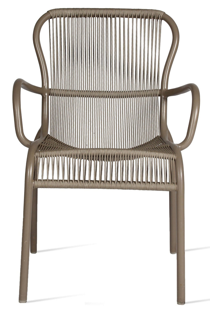 Loop Dining Chair - Vincent Sheppard - Outdoor Furniture - Taupe - HORNE