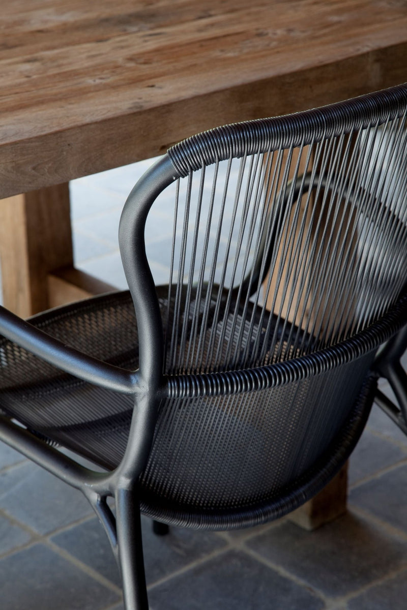 Loop Dining Chair - Vincent Sheppard - Outdoor Furniture - Black - HORNE