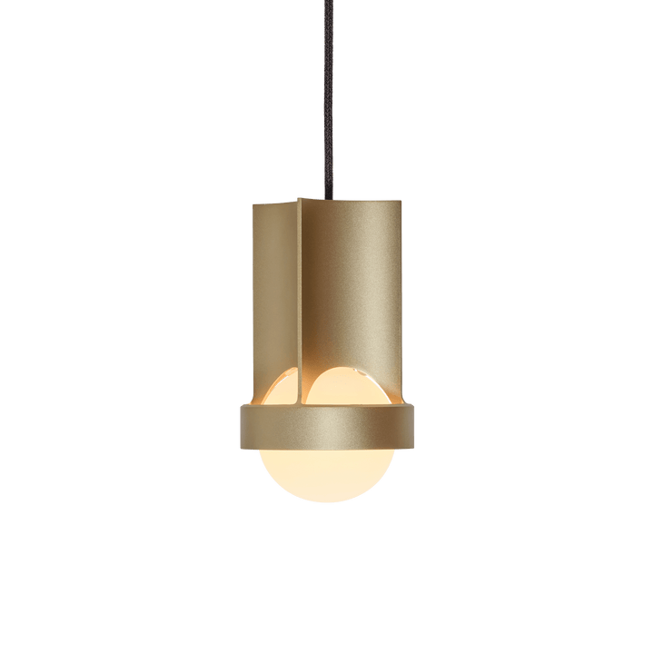 Loop Single Pendant w/ Sphere III Bulb - Tala - Gold - HORNE