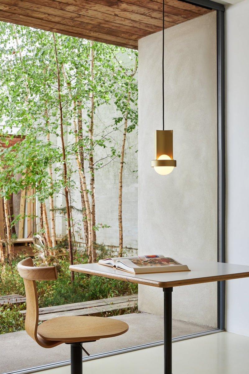 Loop Single Pendant w/ Sphere III Bulb - Tala - Dark Grey - HORNE