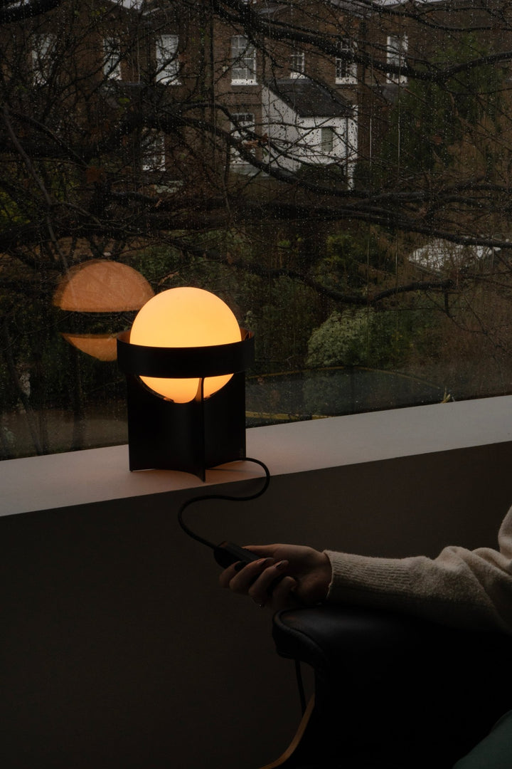 Loop Table Lamp w/ Sphere IV Bulb - Tala - Gold - HORNE