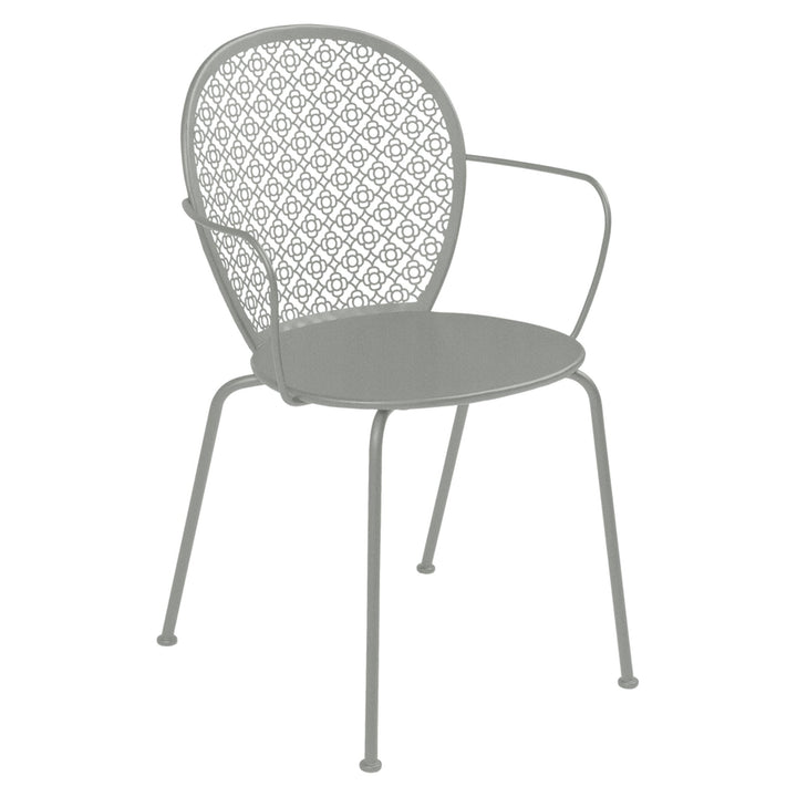 Lorette Armchair - Set of 2 - Fermob - Outdoor Furniture - Lapilli Grey - HORNE