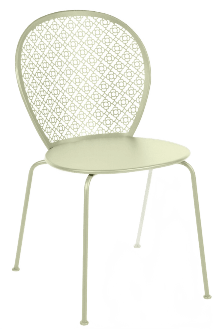 Lorette Side Chair - Set of 2 - Fermob - Outdoor Furniture - Willow Green - HORNE