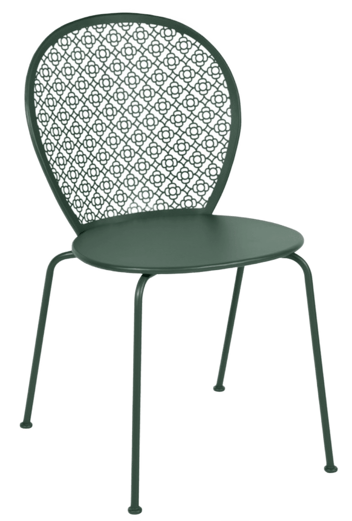 Lorette Side Chair - Set of 2 - Fermob - Outdoor Furniture - Cedar Green - HORNE