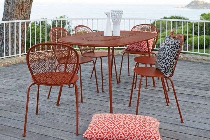 Lorette Side Chair - Set of 2 - Fermob - Outdoor Furniture - Willow Green - HORNE