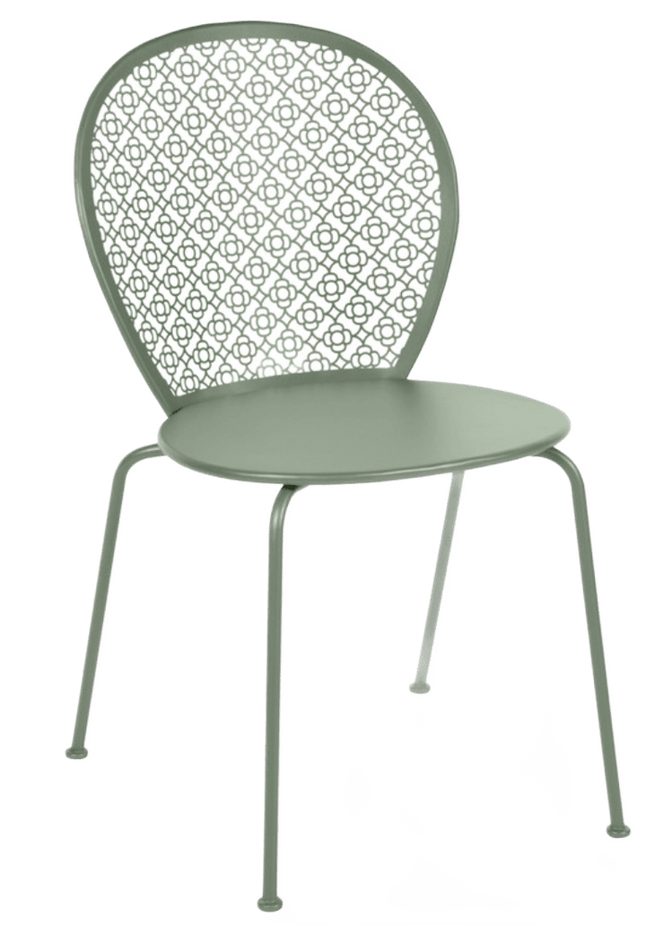 Lorette Side Chair - Set of 2 - Fermob - Outdoor Furniture - Cactus - HORNE