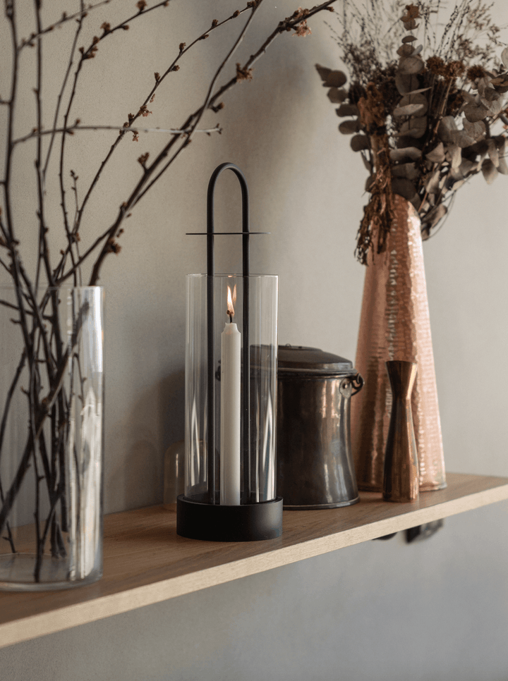 Lotus Lantern - Design House Stockholm - Candle Holders - Black - HORNE