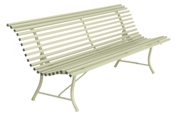 Louisiane 79" Bench - Fermob - Outdoor Furniture - Willow Green - HORNE