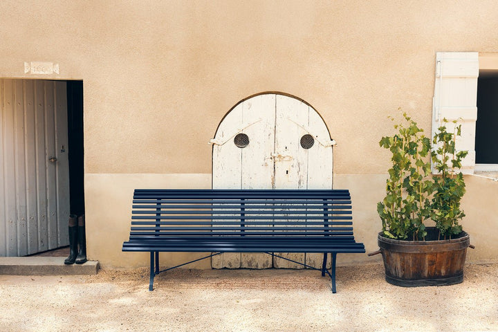 Louisiane 79" Bench - Fermob - Outdoor Furniture - Lapilli Grey - HORNE