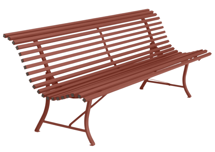 Louisiane 79" Bench - Fermob - Outdoor Furniture - Red Ochre - HORNE