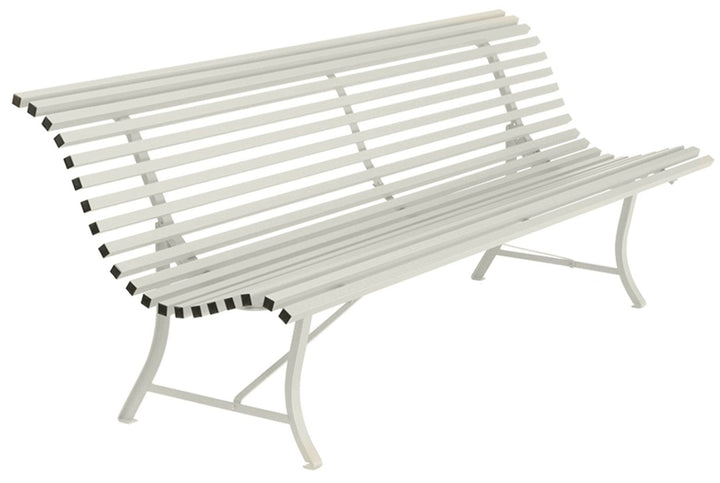 Louisiane 79" Bench - Fermob - Outdoor Furniture - Clay Grey - HORNE