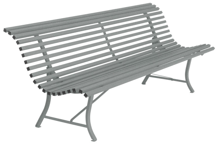 Louisiane 79" Bench - Fermob - Outdoor Furniture - Lapilli Grey - HORNE