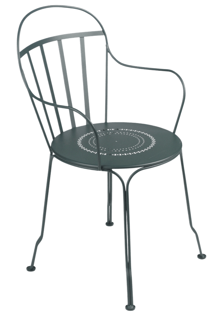 Louvre Armchair - Set of 2 - Fermob - Outdoor Furniture - Cedar Green - HORNE