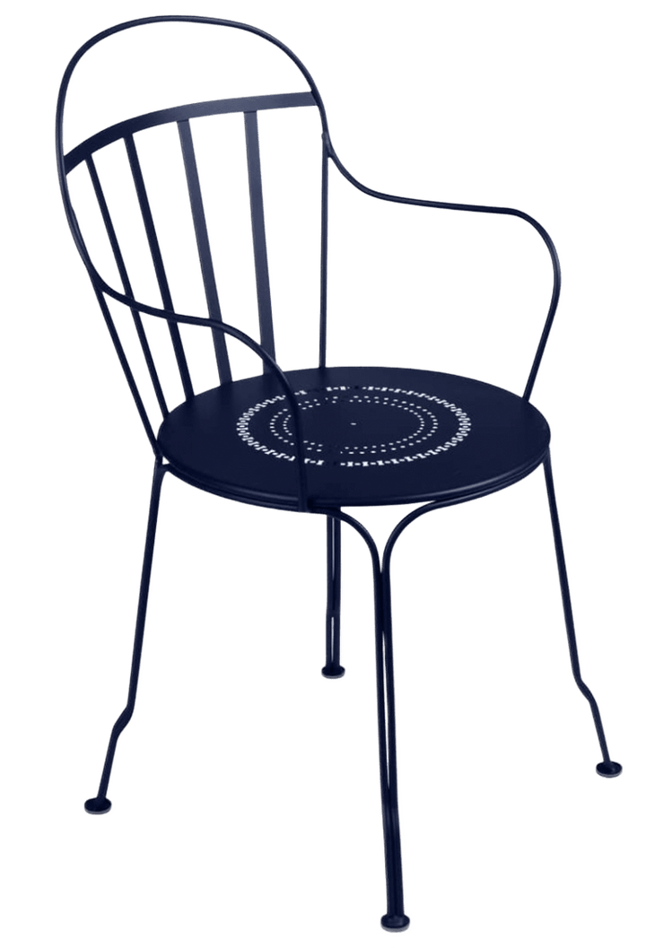 Louvre Armchair - Set of 2 - Fermob - Outdoor Furniture - Deep Blue - HORNE