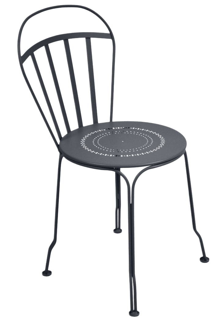 Louvre Chair - Set of 2 - Fermob - Outdoor Furniture - Anthracite - HORNE