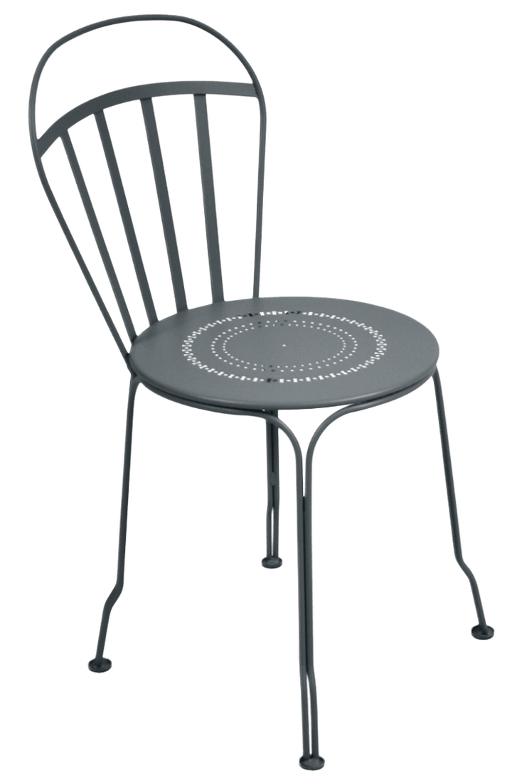 Louvre Chair - Set of 2 - Fermob - Outdoor Furniture - Storm Grey - HORNE