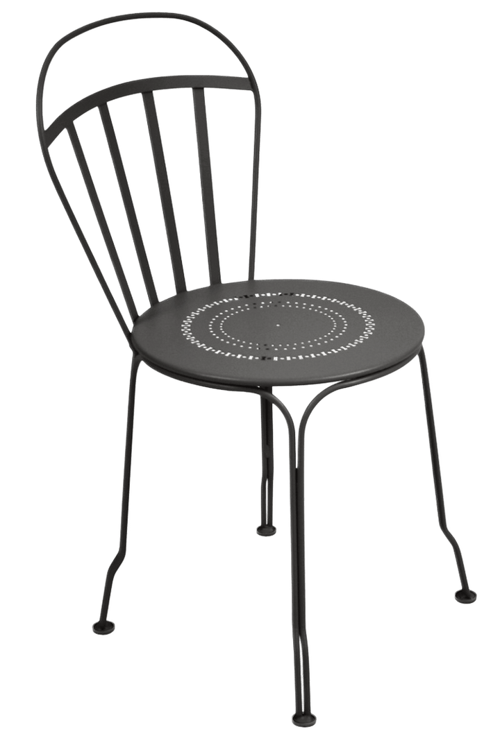 Louvre Chair - Set of 2 - Fermob - Outdoor Furniture - Liquorice - HORNE