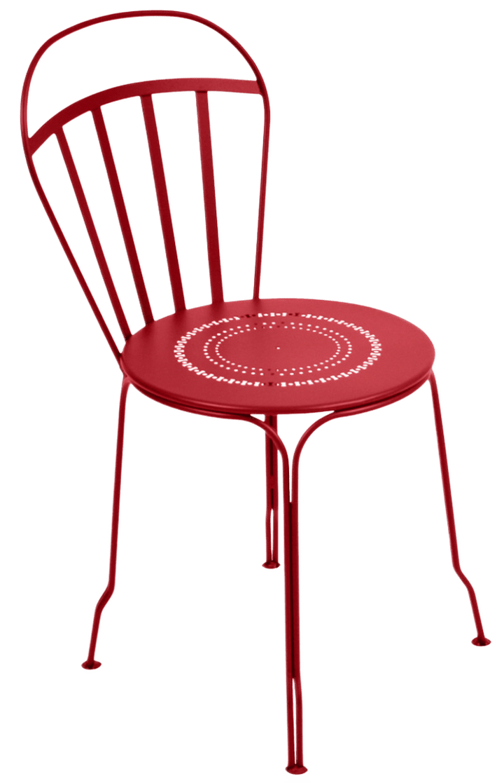 Louvre Chair - Set of 2 - Fermob - Outdoor Furniture - Poppy Red - HORNE