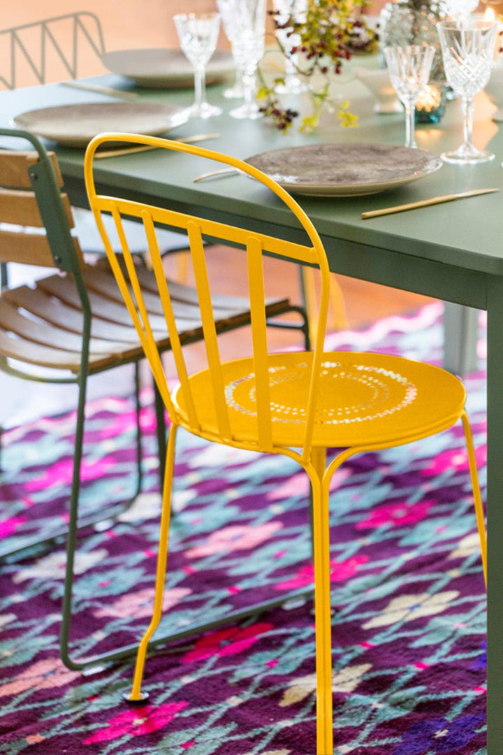 Louvre Chair - Set of 2 - Fermob - Outdoor Furniture - Opaline Green - HORNE