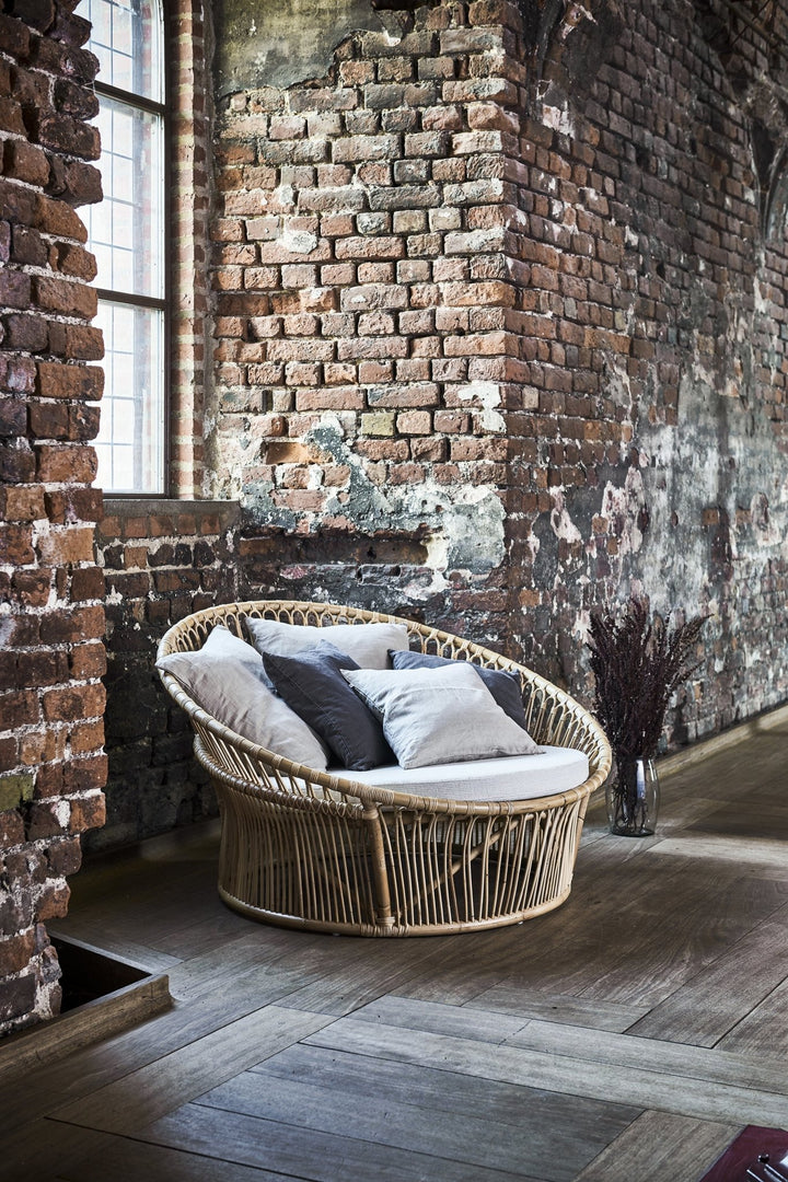 Love Nest - Sika Design - Chairs - Natural - Sunbrella Sailcloth Seagull - HORNE