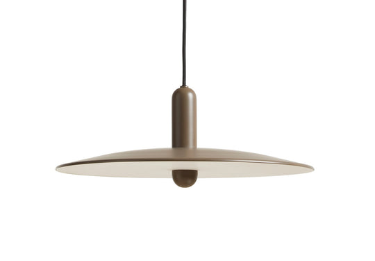 LU Pendant - Woud - Pendants - Large + Taupe - HORNE