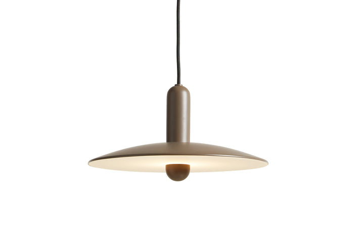 LU Pendant - Woud - Pendants - Large + Black - HORNE