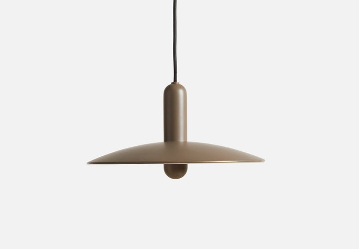 LU Pendant - Woud - Pendants - Large + Black - HORNE