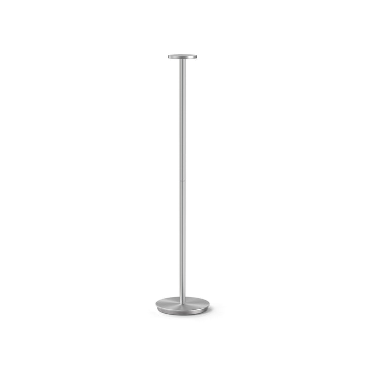 Luci Floor Lamp - Pablo Designs - Floor Lamps - Satin Aluminum - HORNE