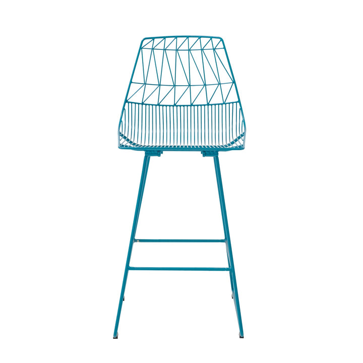 Lucy Counter Stool - Set of 2 - Bend Goods - Outdoor Furniture - Orange - HORNE