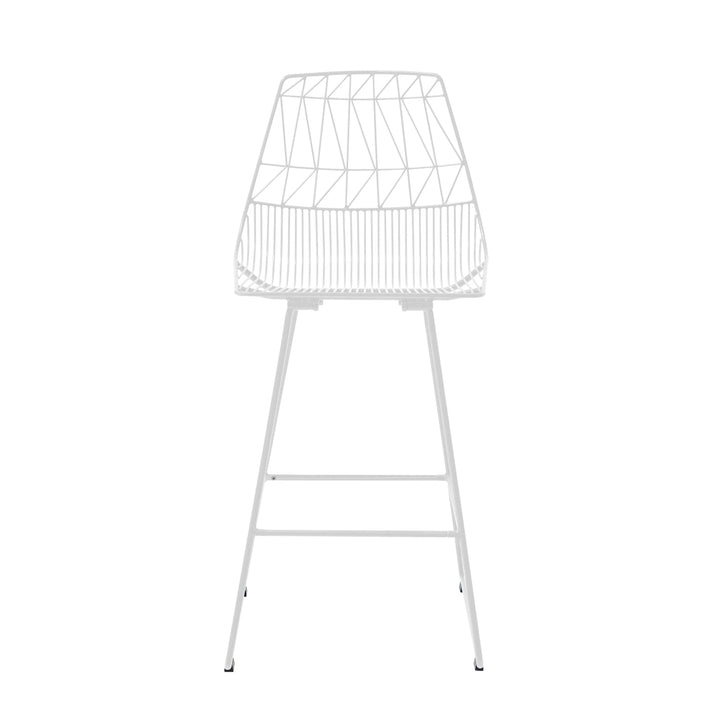 Lucy Counter Stool - Set of 2 - Bend Goods - Outdoor Furniture - Peacock Blue - HORNE