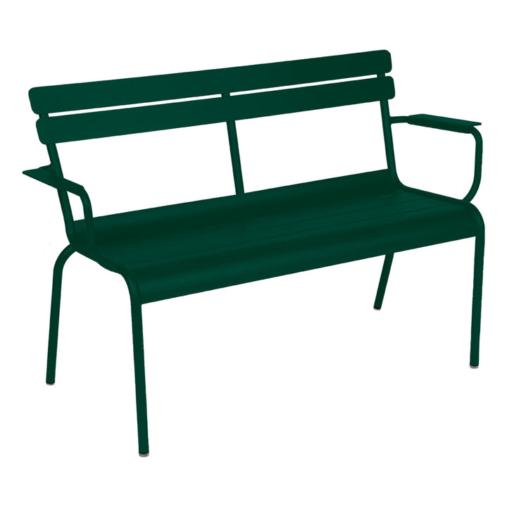 Luxembourg 2 - Seater Garden Bench - Fermob - Outdoor Furniture - Cedar Green - HORNE