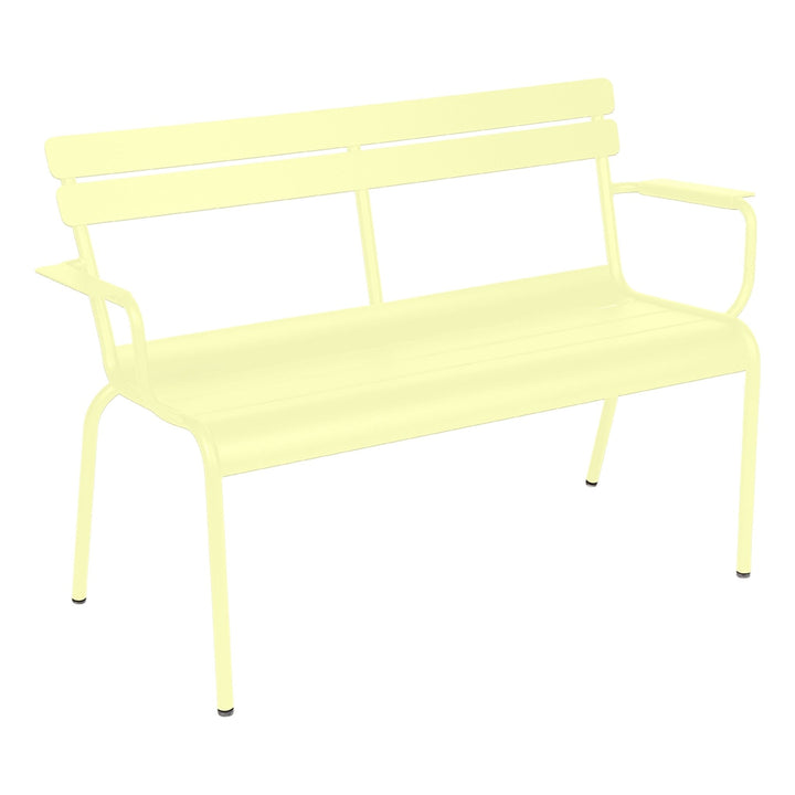 Luxembourg 2 - Seater Garden Bench - Fermob - Outdoor Furniture - Frosted Lemon - HORNE