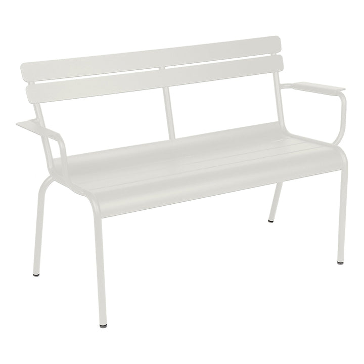 Luxembourg 2 - Seater Garden Bench - Fermob - Outdoor Furniture - Clay Grey - HORNE