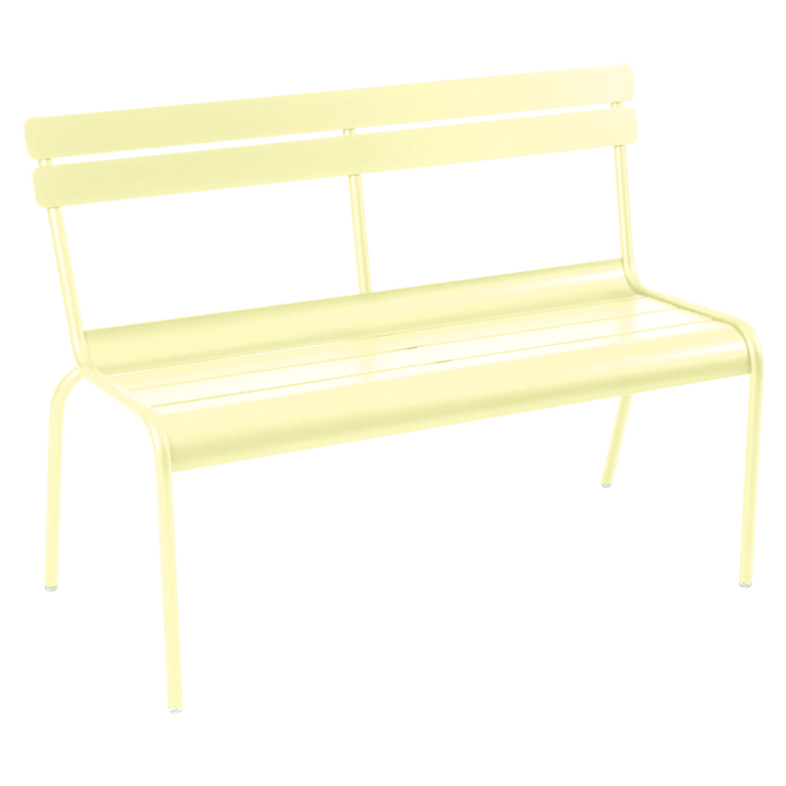 Luxembourg 2/3 Seater Bench - Fermob - Outdoor Furniture - Frosted Lemon - HORNE