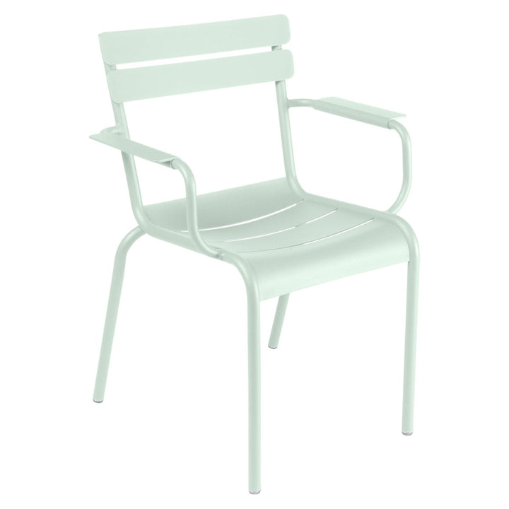 Luxembourg Arm Chair - Set of 4 - Fermob - Outdoor Furniture - Ice Mint - HORNE