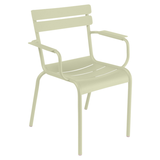 Luxembourg Arm Chair - Set of 4 - Fermob - Outdoor Furniture - Willow Green - HORNE