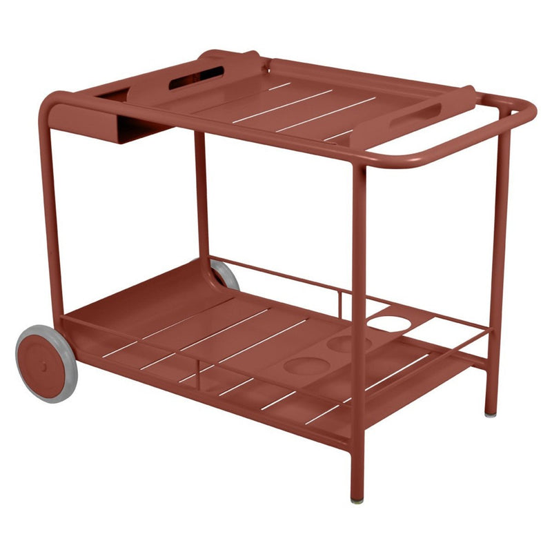 Luxembourg Bar Cart w/ Wheels - Fermob - Outdoor Furniture - Cotton - HORNE