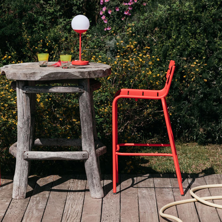 Luxembourg Bar Stool - Set of 2 - Fermob - Outdoor Furniture - Lapilli Grey - HORNE