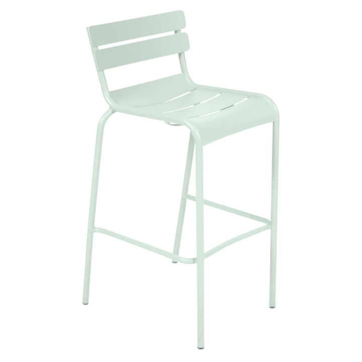 Luxembourg Bar Stool - Set of 2 - Fermob - Outdoor Furniture - Ice Mint - HORNE