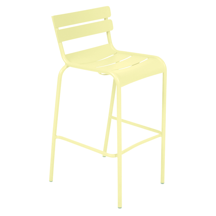 Luxembourg Bar Stool - Set of 2 - Fermob - Outdoor Furniture - Frosted Lemon - HORNE